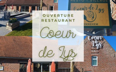Ouverture restaurant « Cœur de Lys »