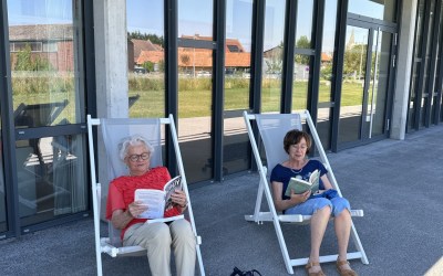 Un moment suspendu à la Médiathèque